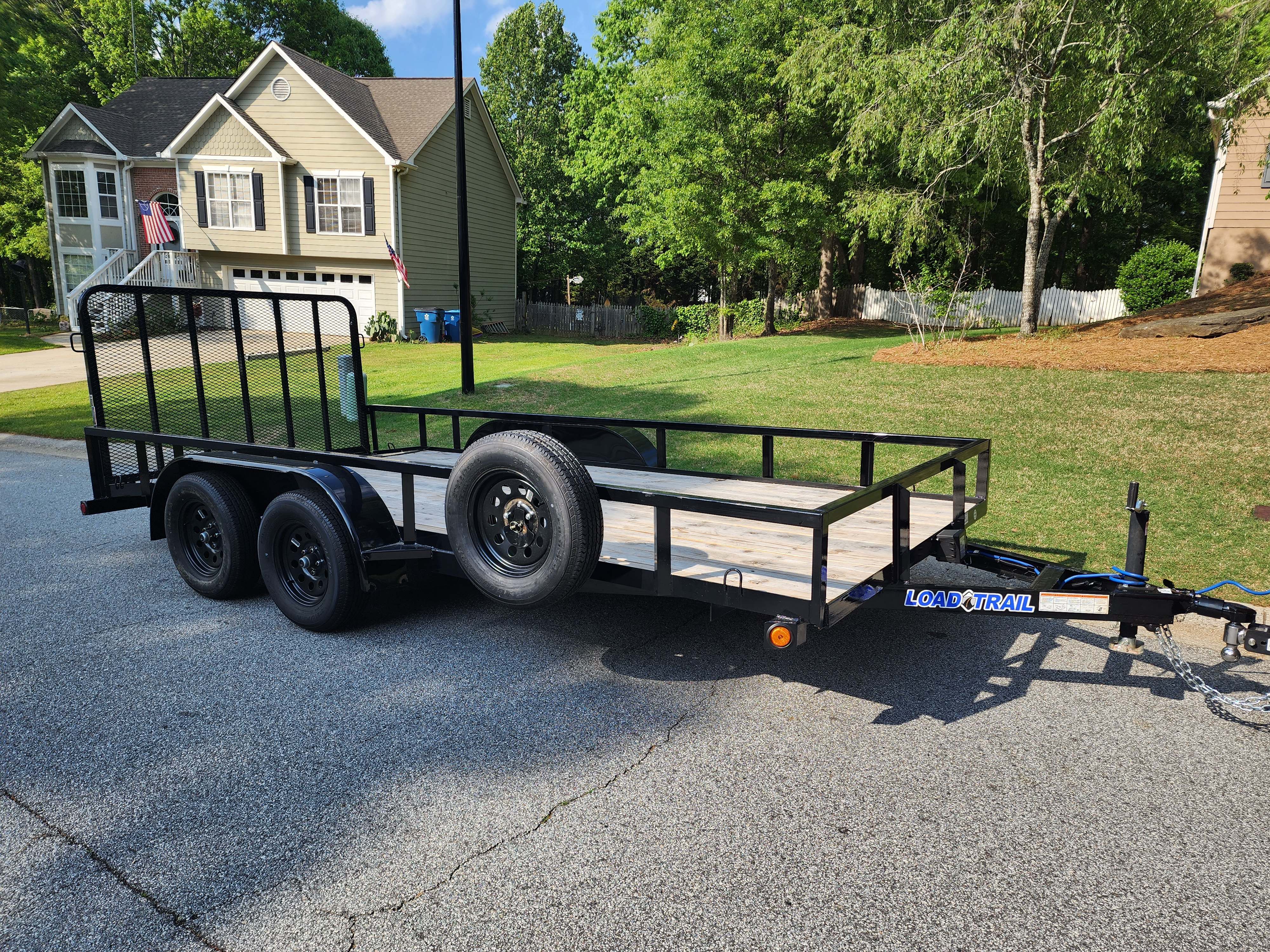 Howard Boys Utility Trailer for landscaping and hauling