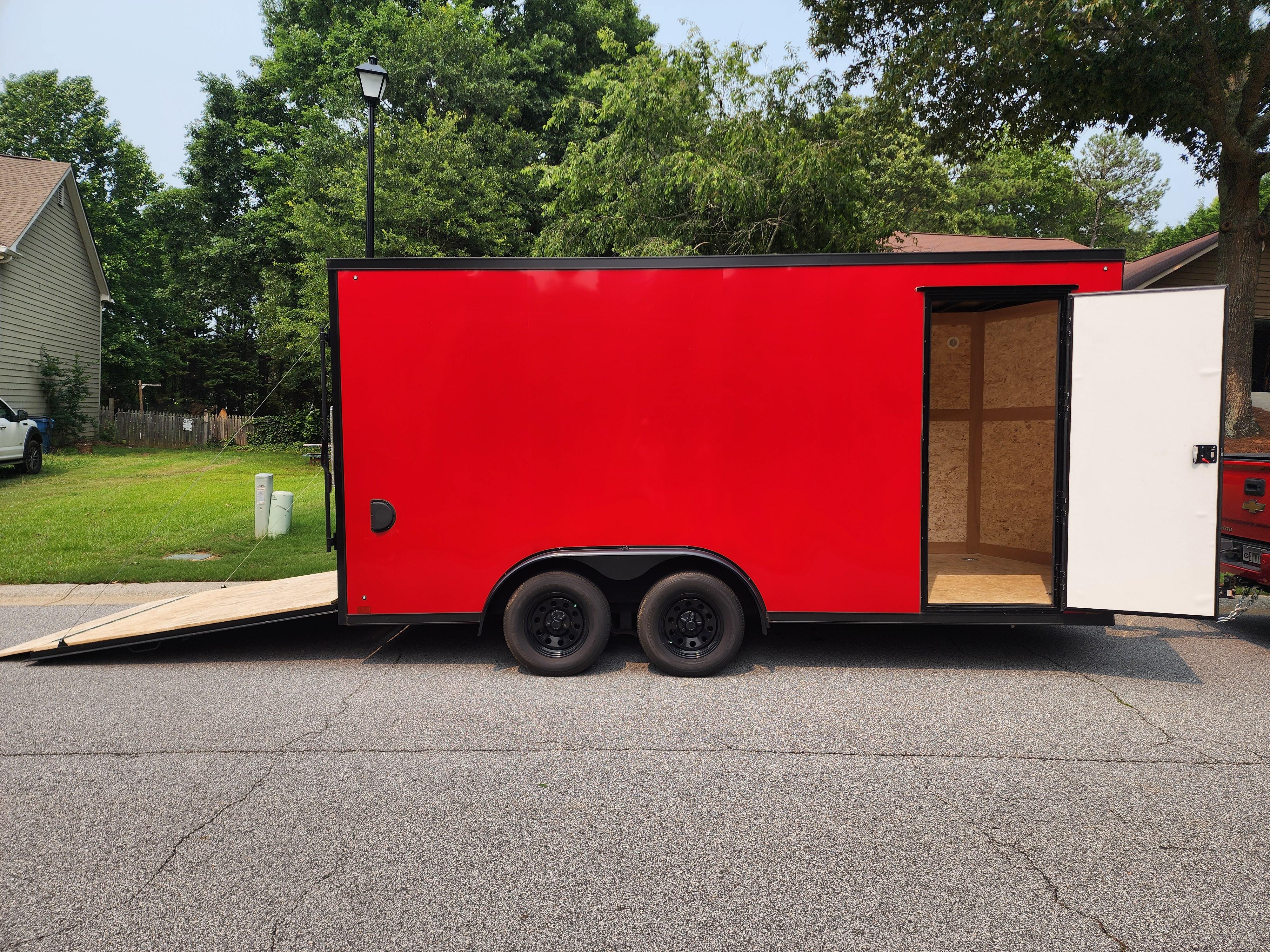 7.5x16ft Enclosed Cargo Trailer - View 3